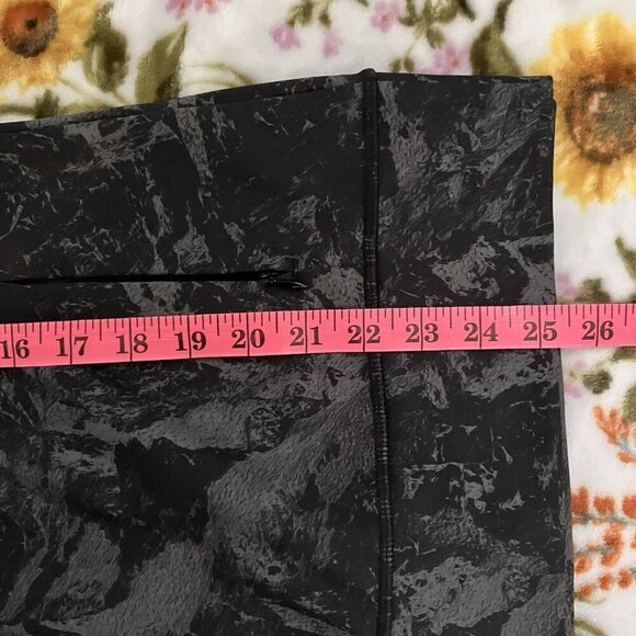 Lole Track Jacket & Leggings Bundle Womens L/XL Zip Black Gray Tie Dye - Picture 10 of 13